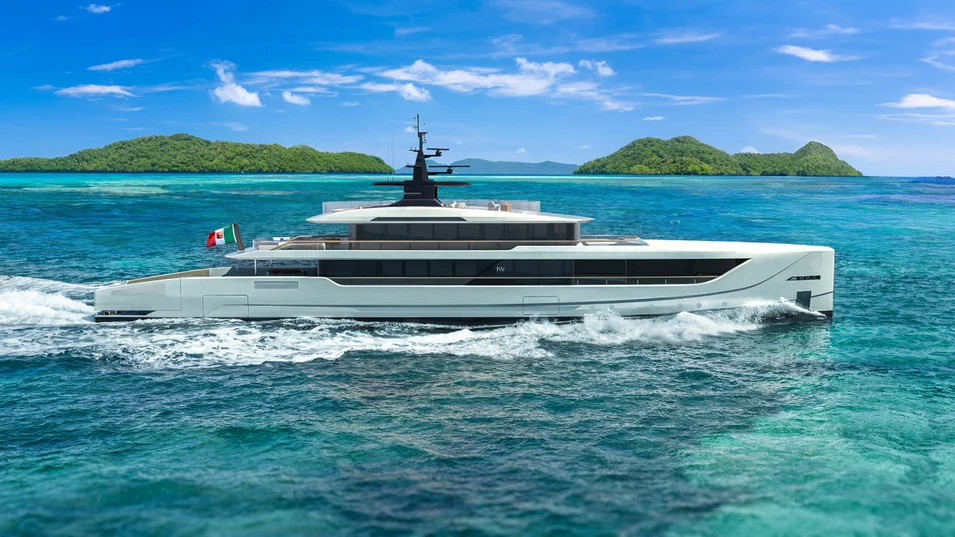 With a hull of steel and a superstructure of aluminium, the ISA Timeless 52 is highly customisable