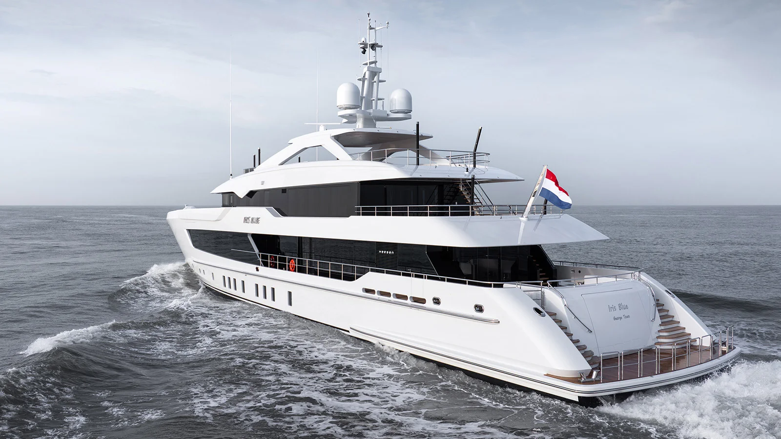 Cуперъяхта Iris Blue от Heesen Yachts (55m Steel FDHF)