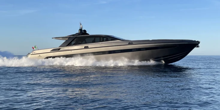 The 27.75-metre Otam 90 GTS has finished her sea trials