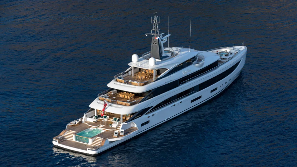 Lady Estey is the second yacht in the flagship Benetti B.Now series