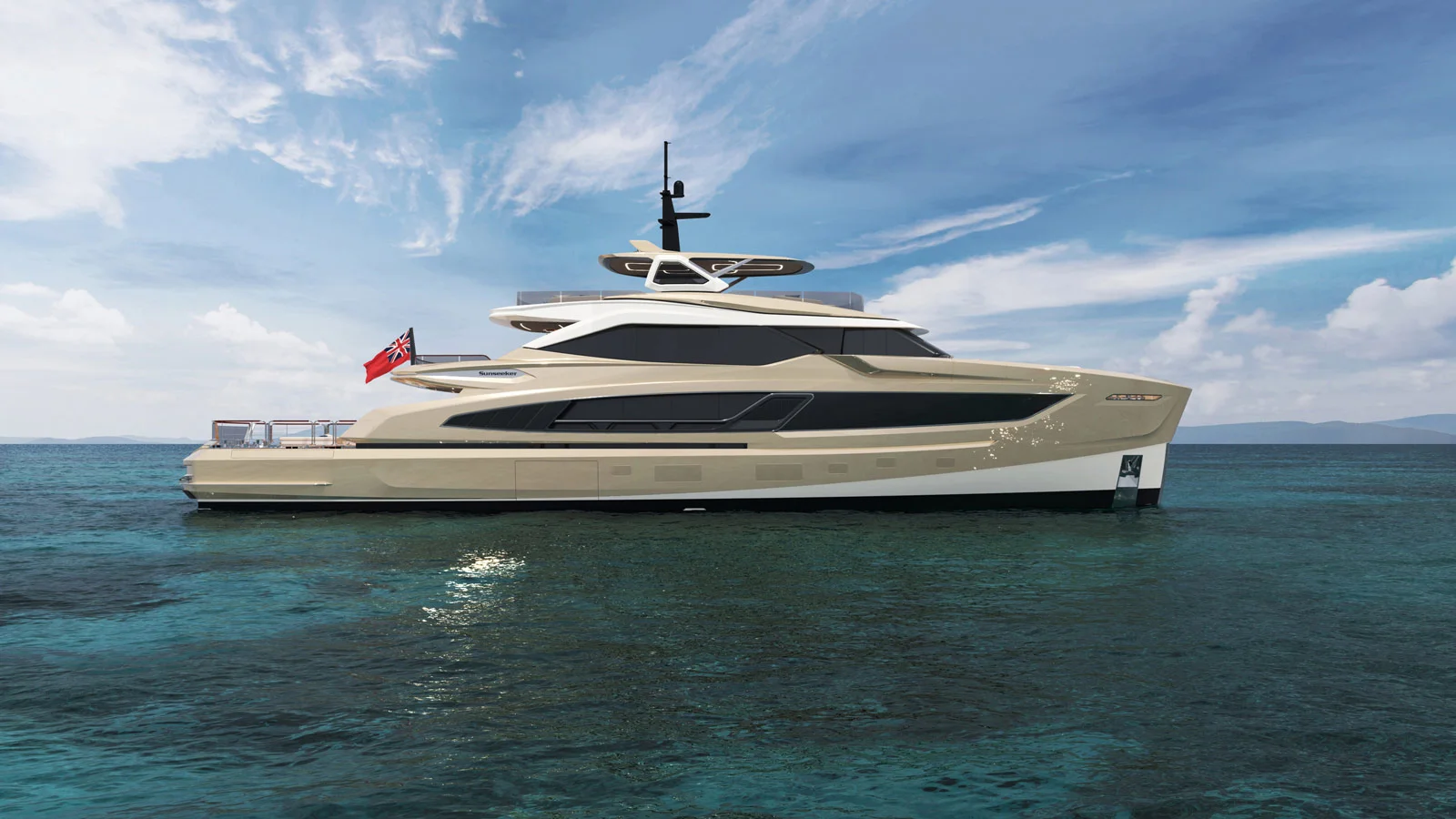 Sunseeker 40M – первый опыт сотрудничества британской верфи с итальянским дизайнером Франческо Пашковски