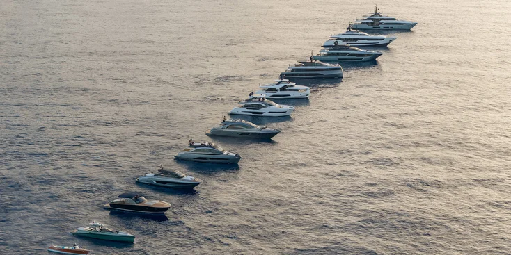 Ferrtti Groups currently operates seven Italian shipyards: CRN, Custom Line, Ferretti Yachts, Pershing, Riva and Wally