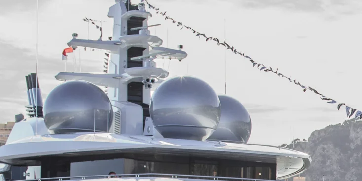 The number of domes on yachts will decrease over time