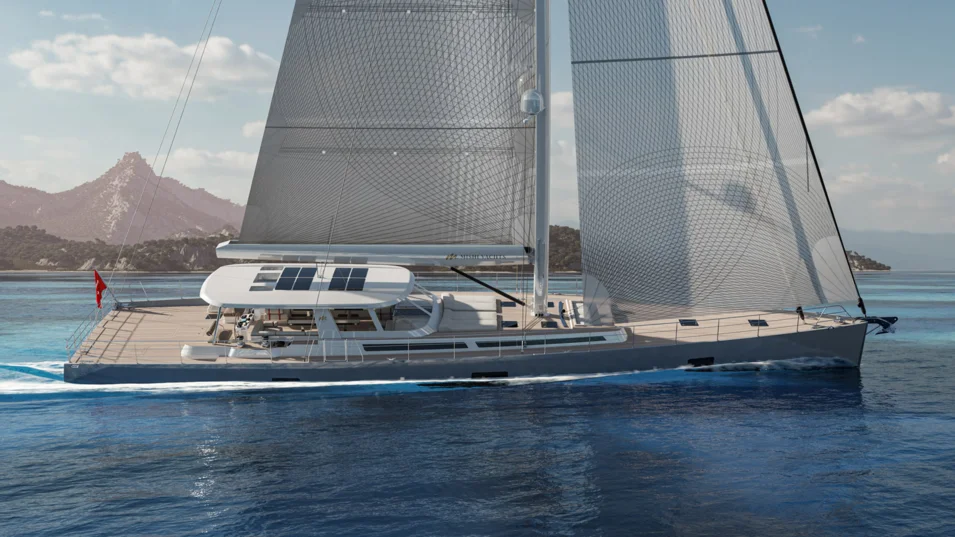 Mishi 102 sailing superyacht