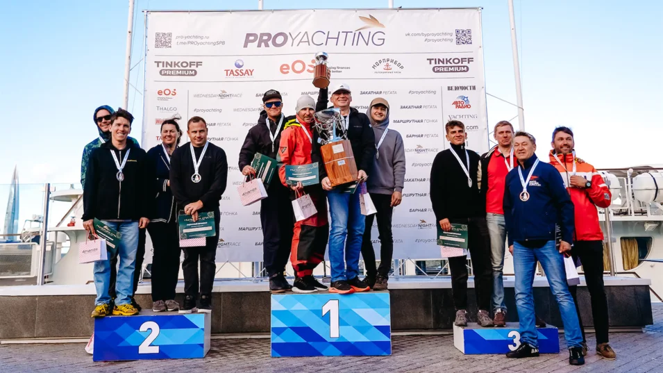 Winners of St. Petersburg Cup in the J/70 class