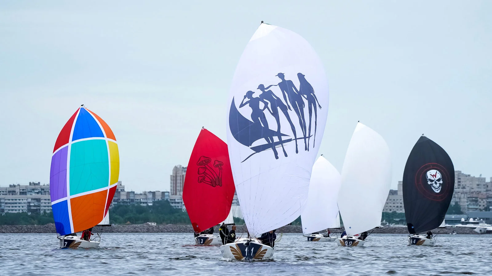 Second stage in J/70 Russian Cup took place in the waters of the Gulf of Finland