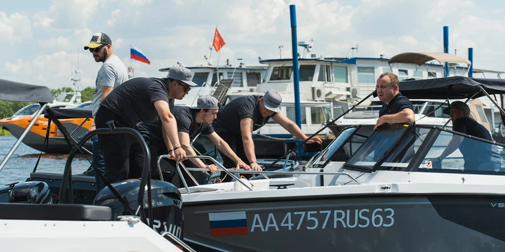 Часть экспозиции выставки яхт и катеров в Самаре 2026 будет на воде, а часть – на берегу