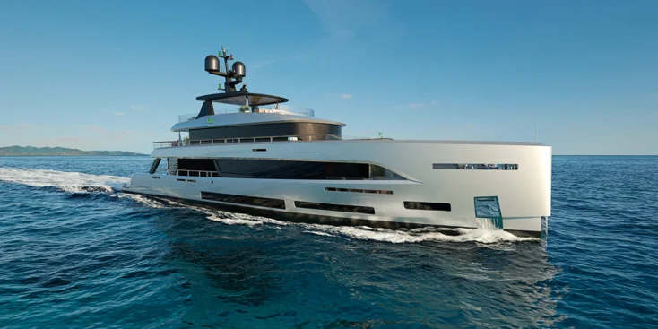 With the Sirena 42M, the Turkish shipyard hopes to gain a foothold in the superyacht segment