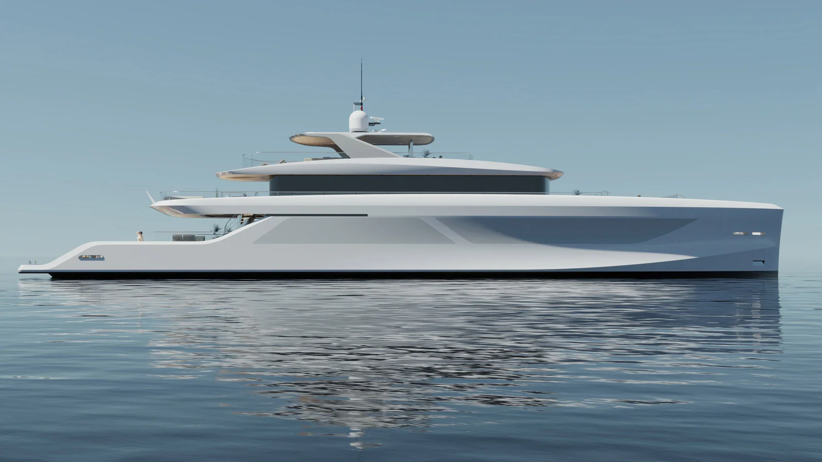 50-metre superyacht concept by Cass Yacht Design