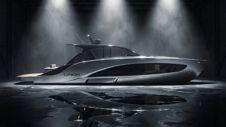 Представлен проект 12-метровой скоростной яхты Ginom 1200 Cabin