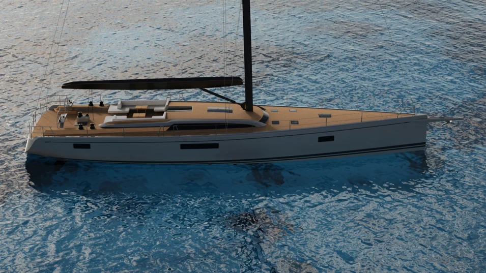 With a length of 23.99 m the Swan 80 is the largest model in the Swan range