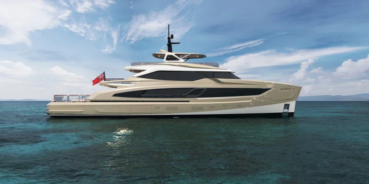 Sunseeker 40M – первый опыт сотрудничества британской верфи с итальянским дизайнером Франческо Пашковски
