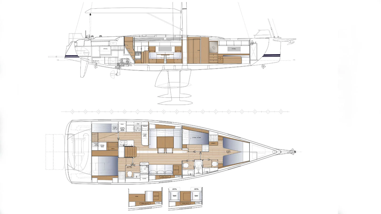 With options – 3 cabin