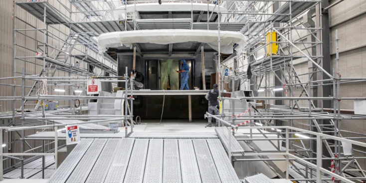 The Sirena 118 will be the yard's largest GRP vessel