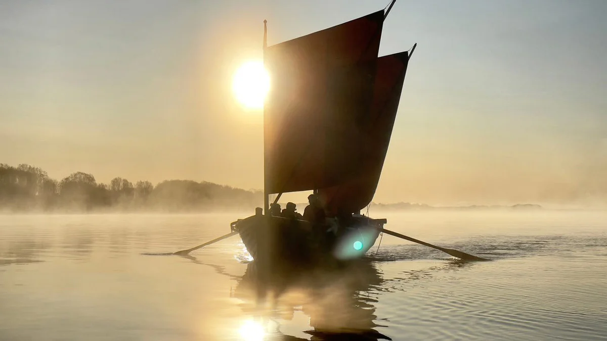 The 8-12-metre vessels like this were widely spread in the North