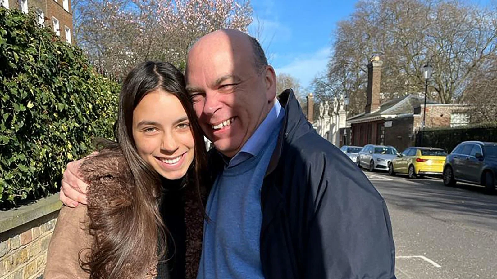 Mike Lynch and his daughter Hannah