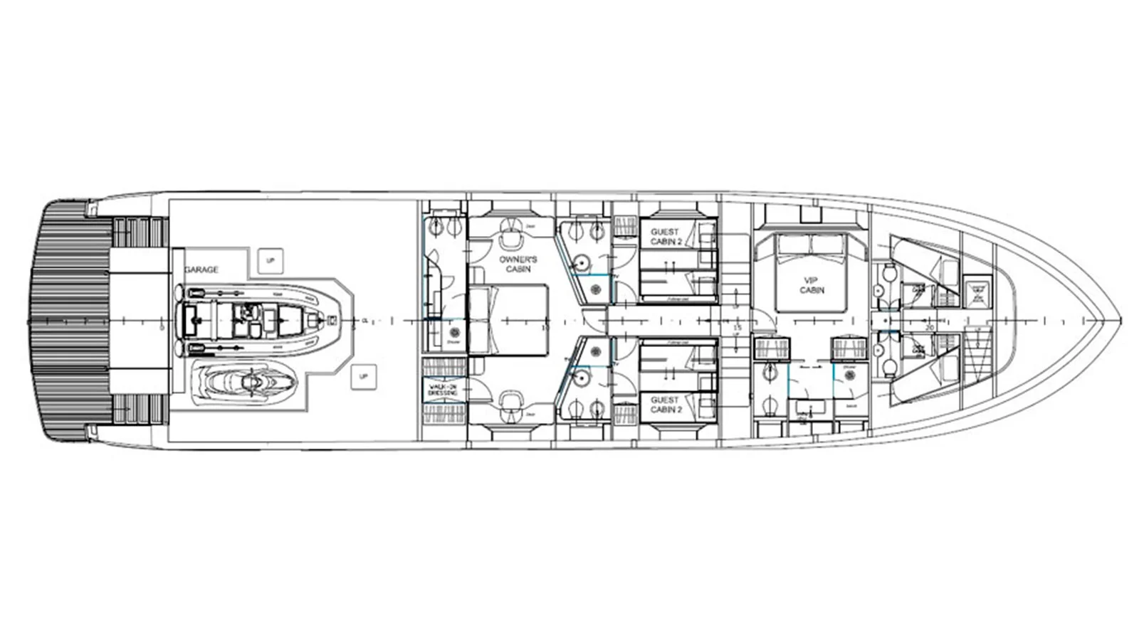Lower deck