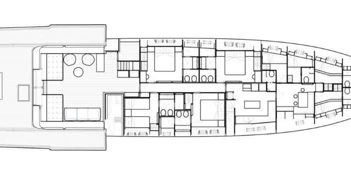 Lower deck