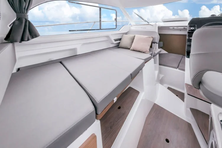 Additional convertible berth in saloon