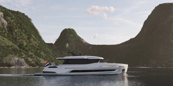 The owner of the first X-65 has plans to cruise Northern European waters and the Norwegian fjords