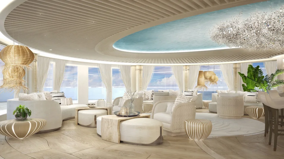 Skylounge on board the Kismet