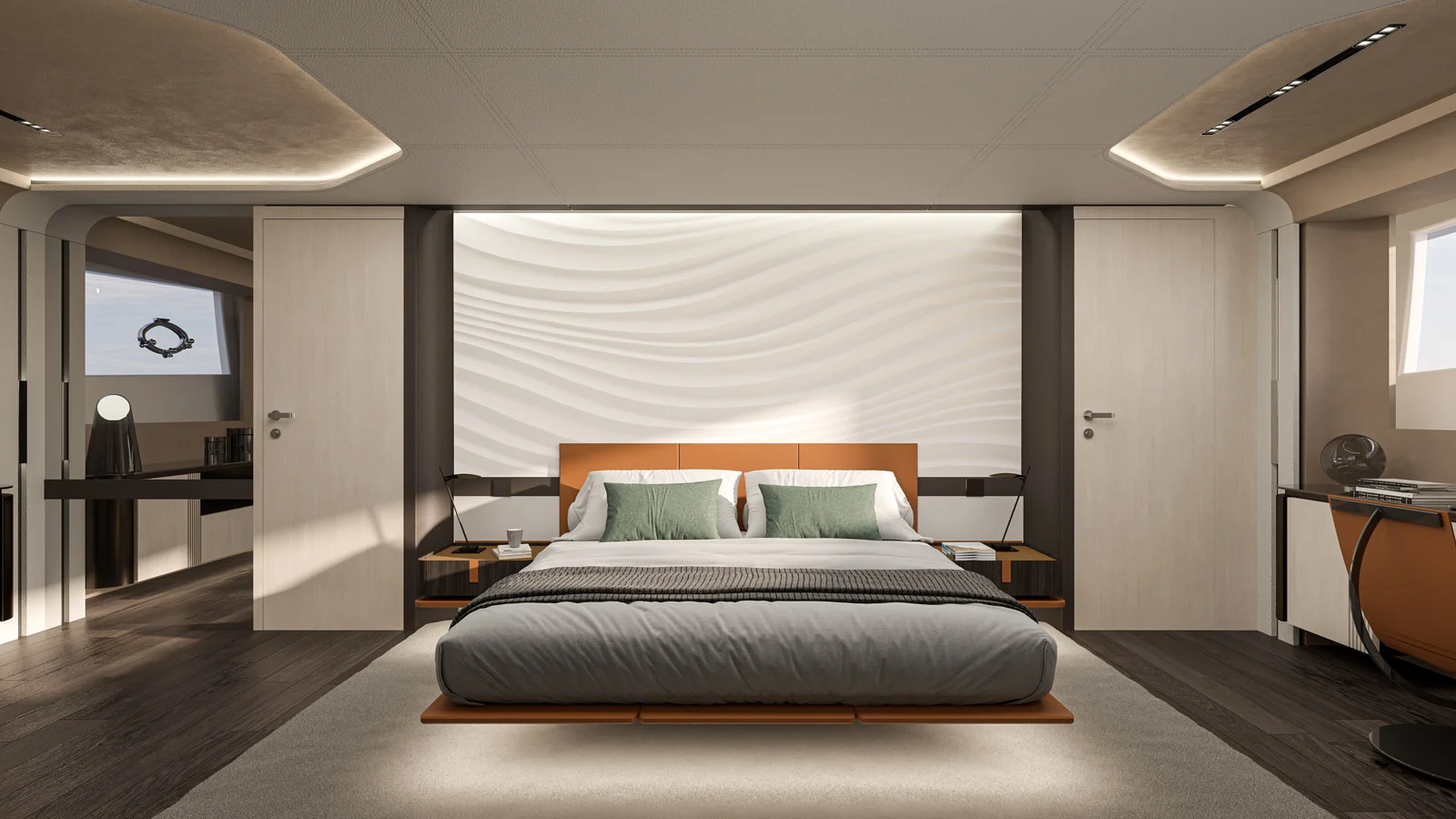 Апартаменты владельца на  ISA Viper 130