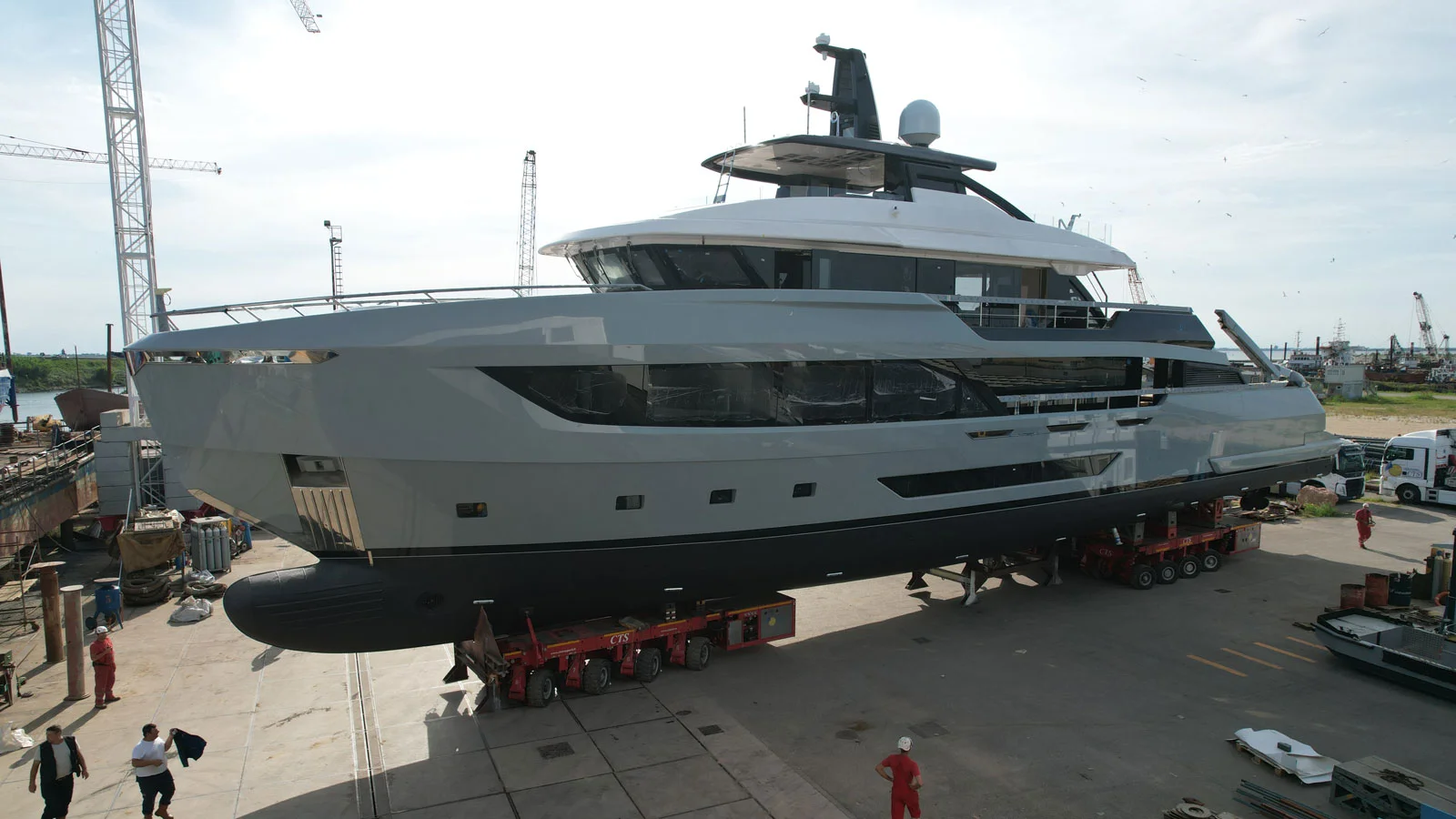 The first Ocean King 400 GT named Lori was launched in July 2024