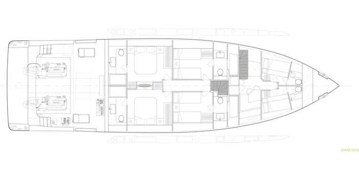 Lower deck