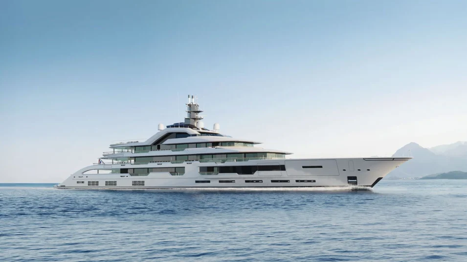 Project Tanzanite will be capable of accommodating 22 guests and a crew of 44