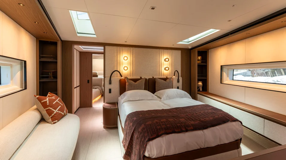 Owner's suite on board the Southern Wind Kalantis