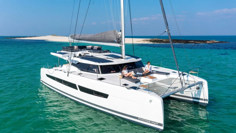 Catamarans are just meant for the areas where there lots of islands and shallow waters