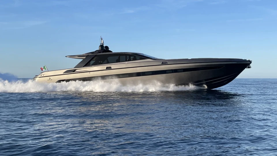 The 27.75-metre Otam 90 GTS has finished her sea trials