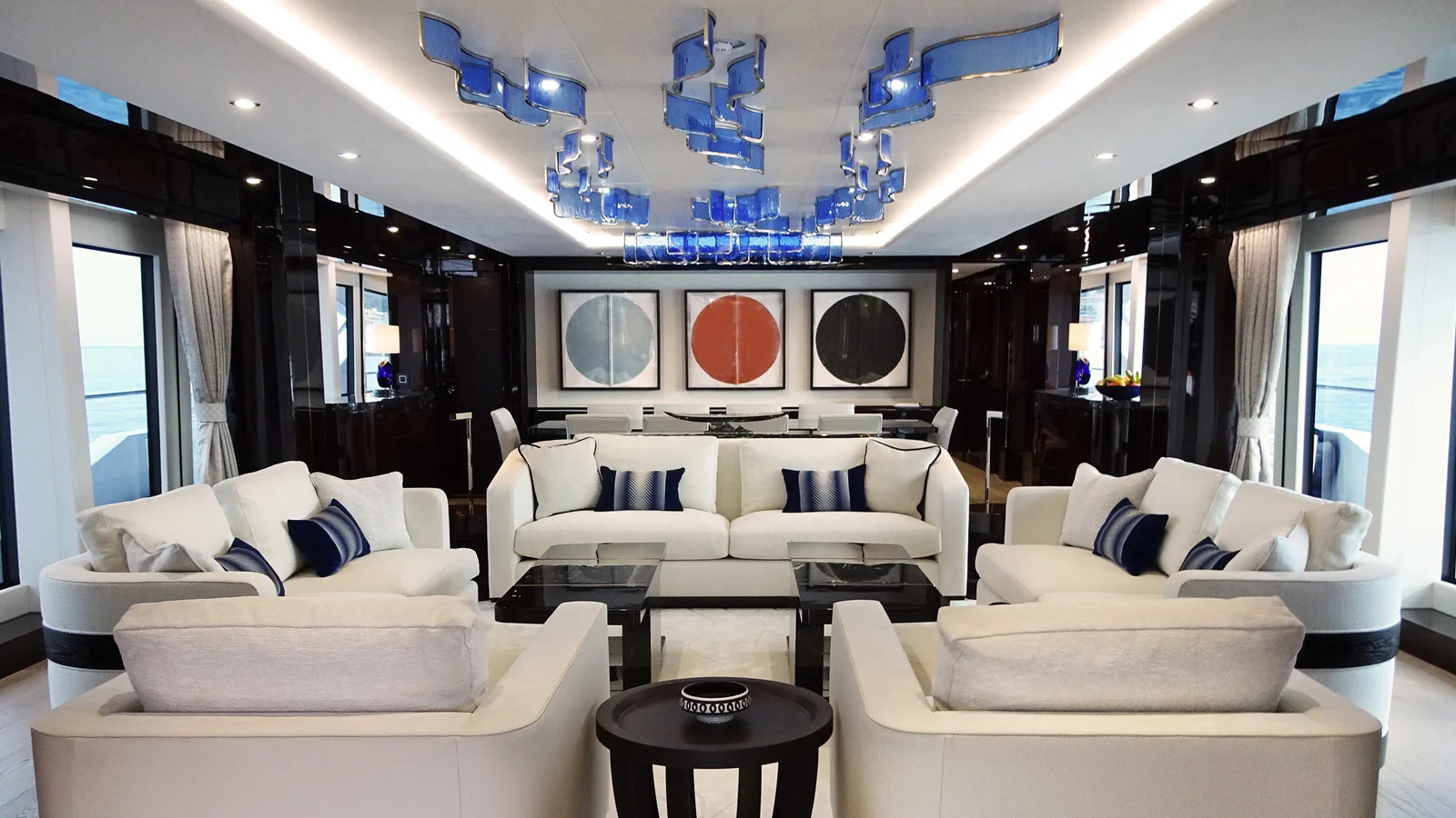The interior design for new and particularly large boats is often created with the owner’s preferences in mind