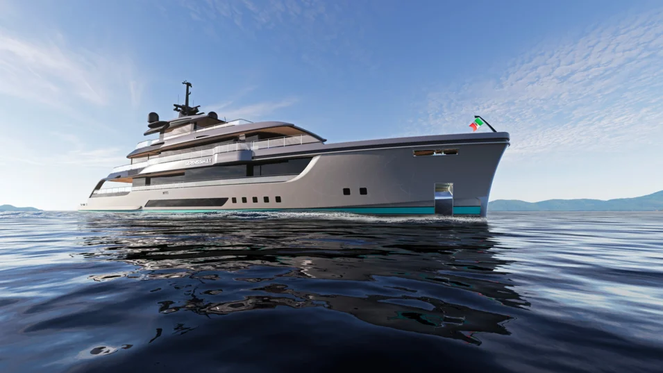 The NL S1 hull was developed by Van Oossanen Naval Architects