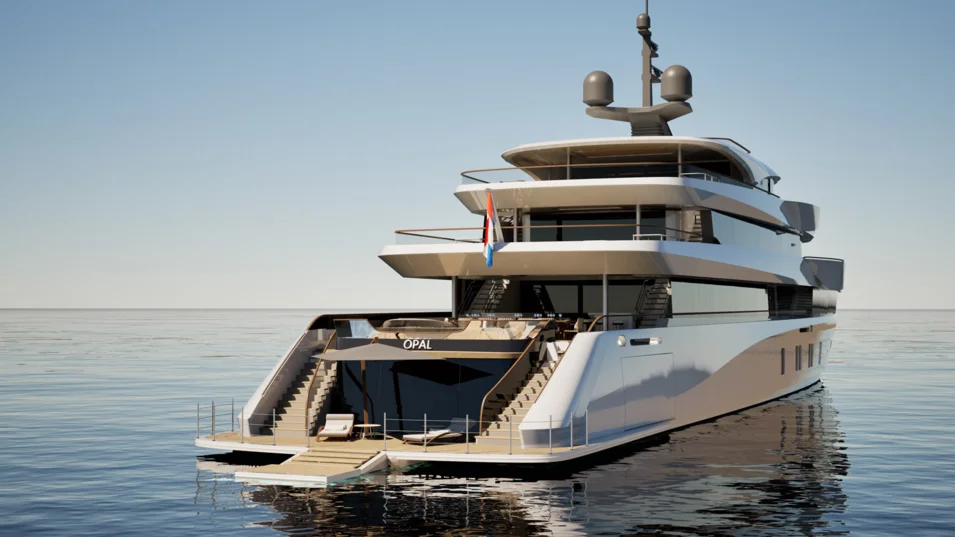 Mulder Design Project Opal features a generous beach club right by the water