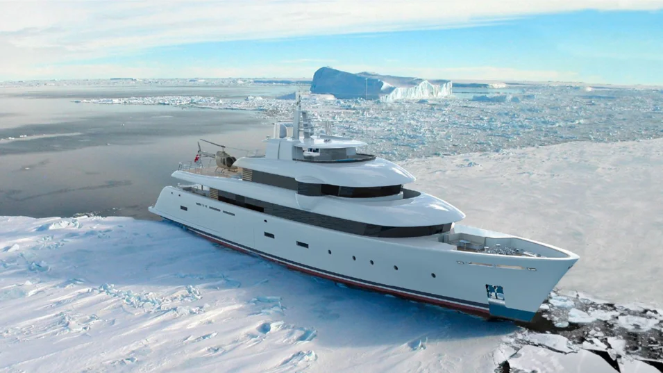 The 65-metre ER65 expedition superyacht