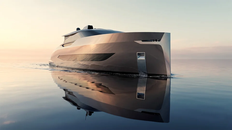 33-метровый концепт MOBU от студии BAZ Yacht Design