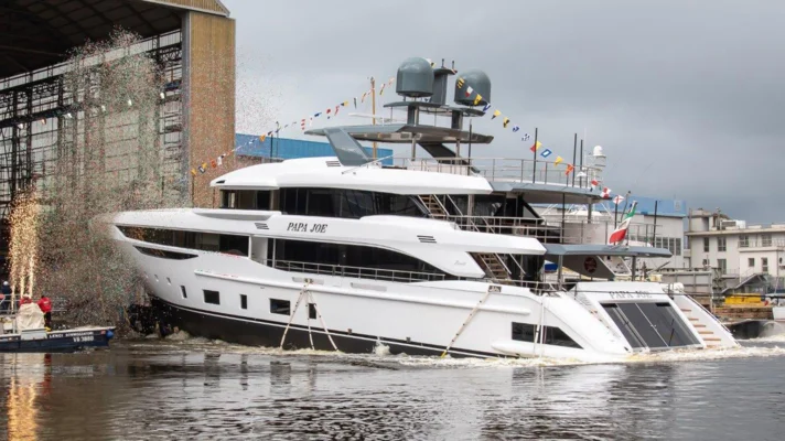 Benetti launched the latest Diamond 44M unit Papa Joe