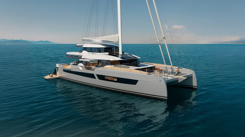 Парусный 35-метровый катамаран FPY 110S