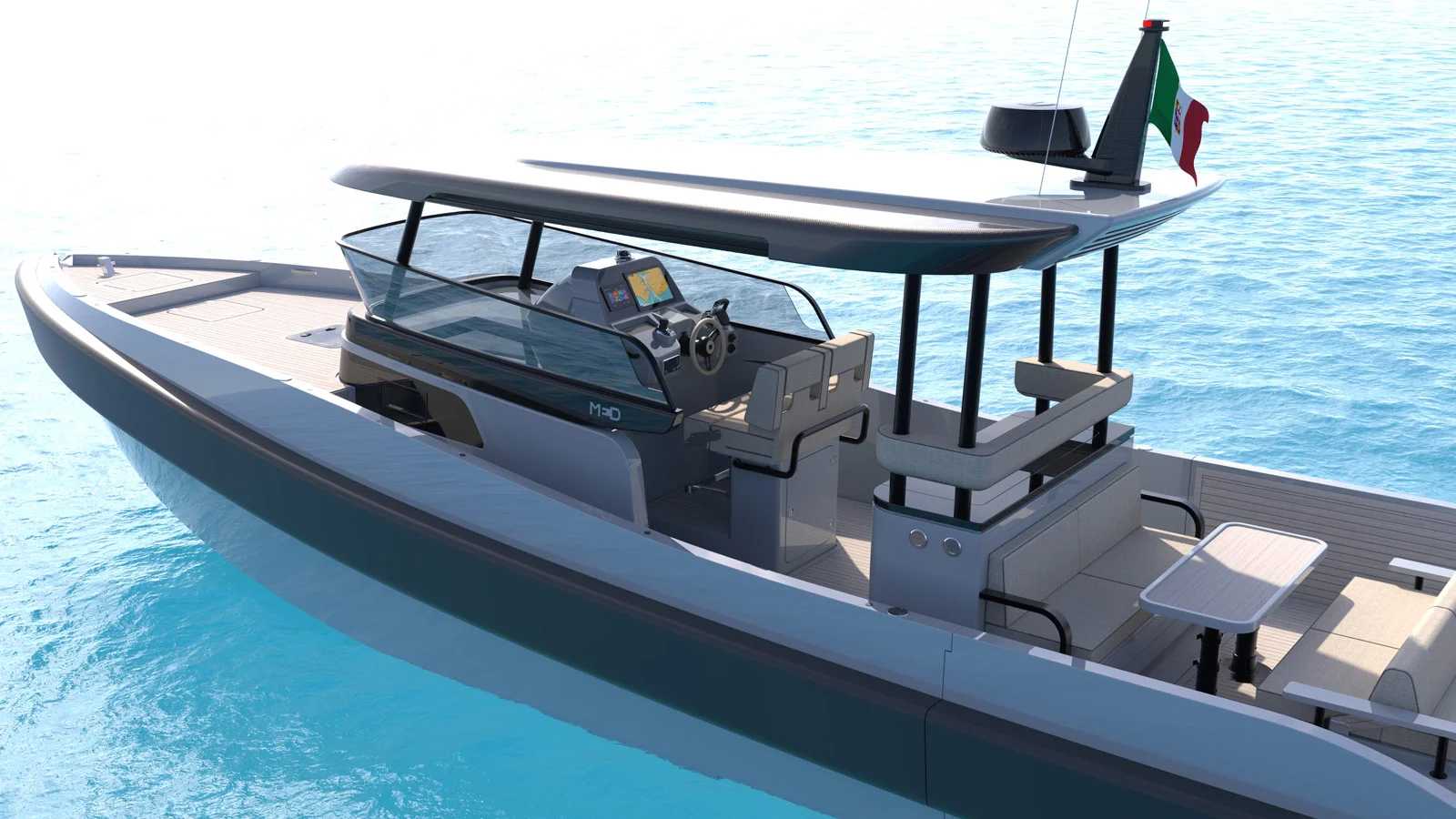 Первый корпус Tykun XII будет представлен в открытой версии Open, но доступен и вариант с закрытым под хардтопом пространством