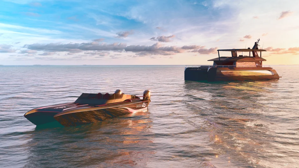 The Superfast 46 is a bold new step for VisionF Yachts known for buidling cruising catamarans