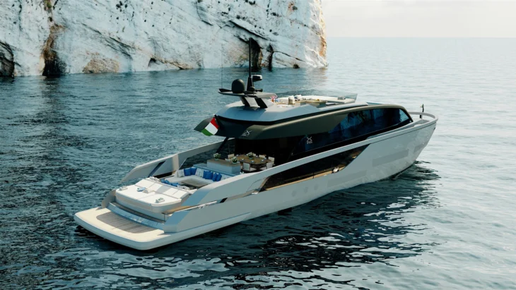 27-metre Extra X90 Fast yacht