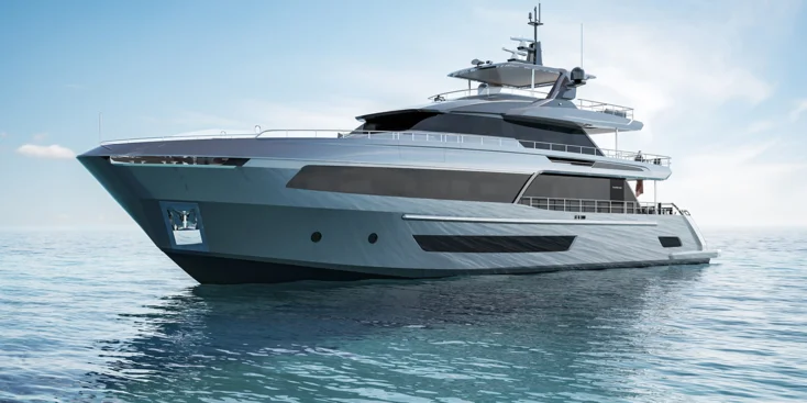 Ocean Alexander 35P is going to be the first in a new yacht series developed for the global market