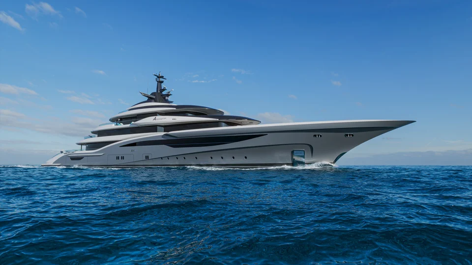Суперъяхта ISA Amarcord 86 – второй дизайн-проект из новой Large Yacht Collection итальянской верфи