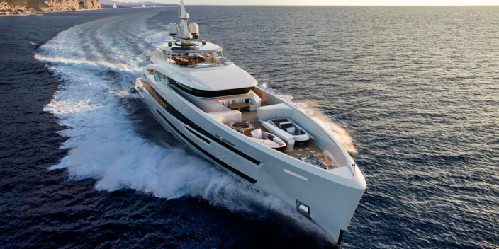 Project Akira project is the first superyacht of the 57m Aluminum FDHF series