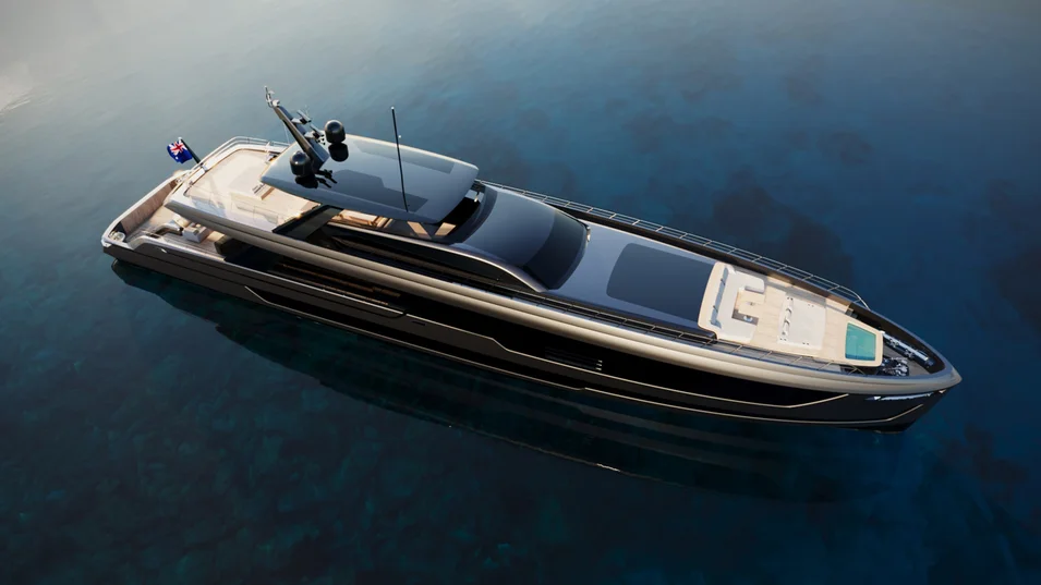 There will be a lounge with a jacuzzi on Project Zen's foredeck