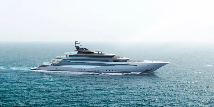 90-metre superyacht concept Supreme by Concepthull Studio