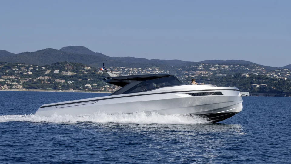 is a modern take on the classic open Mediterranean cruiserThe Santasevera 52