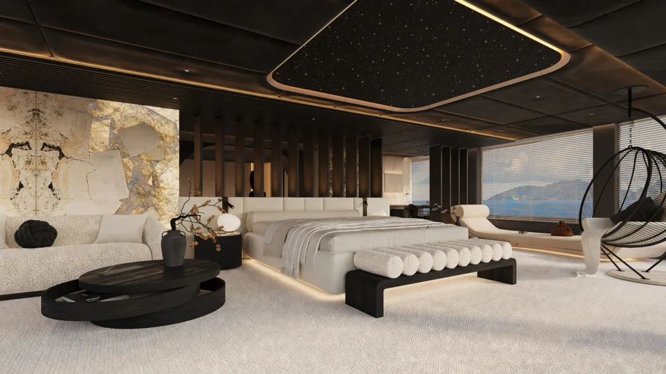 Sunreef 65m Explorer's master suite