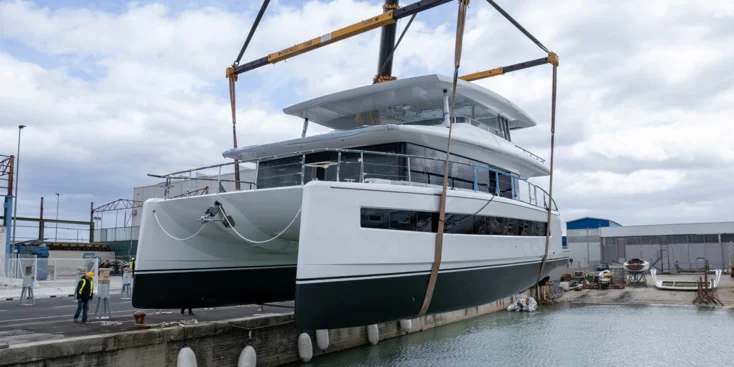 Silent Yachts is preparing its first 18.88-metre Silent 62 3-Deck catamaran for the world debut at the Cannes Yachting Festival 2024